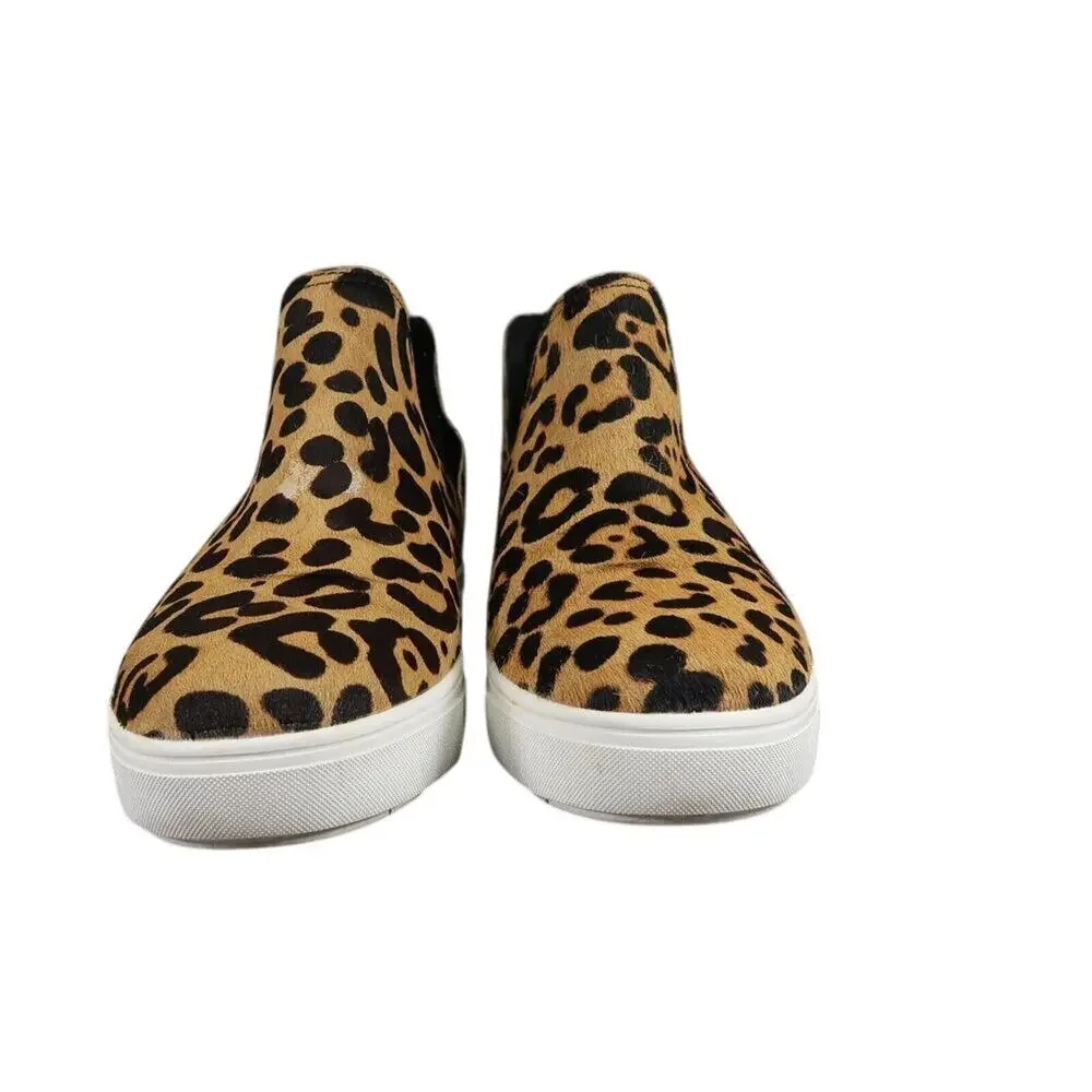 Steve Madden Shoes Womens 8.5 Sneaker Fashion Platform Slip On Caprice Leopard